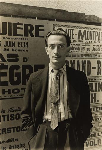 CARL VAN VECHTEN (1880-1964) Salvador Dalí. 1934.                                                                                                